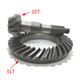 Bevel Gear Set 7340450707 Doosan Daewoo -pyöräkuormaajalle Mega 160TC