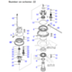 Komatsu-kaivinkoneen PC300LL PC350LL PC390LL PC400 PC450 PC490 PC550 Swing Motor Gear 208-26-71150