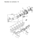 Komatsu-kaivinkoneen PC650-1-moottori S6D170 Turbo KTR130B Turboahdin 6502-21-4000