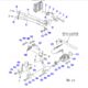 Komatsu-pyöräkuormaajalle WA600-1 WA600-3 WA700-1 WA700-3 Hätäohjauspumppu 704-30-42140 704-30-42110